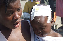 Salvation Army photos from the 2010 earthquake in Haiti
